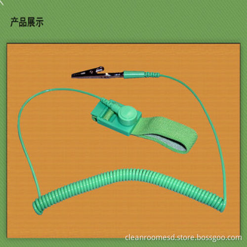 Customized Pa6 Anti Static Wireless Esd Wrist Strap With Elastic Band